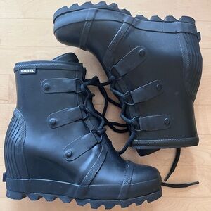 Sorel Joan Rain Wedge Boot, 8.5